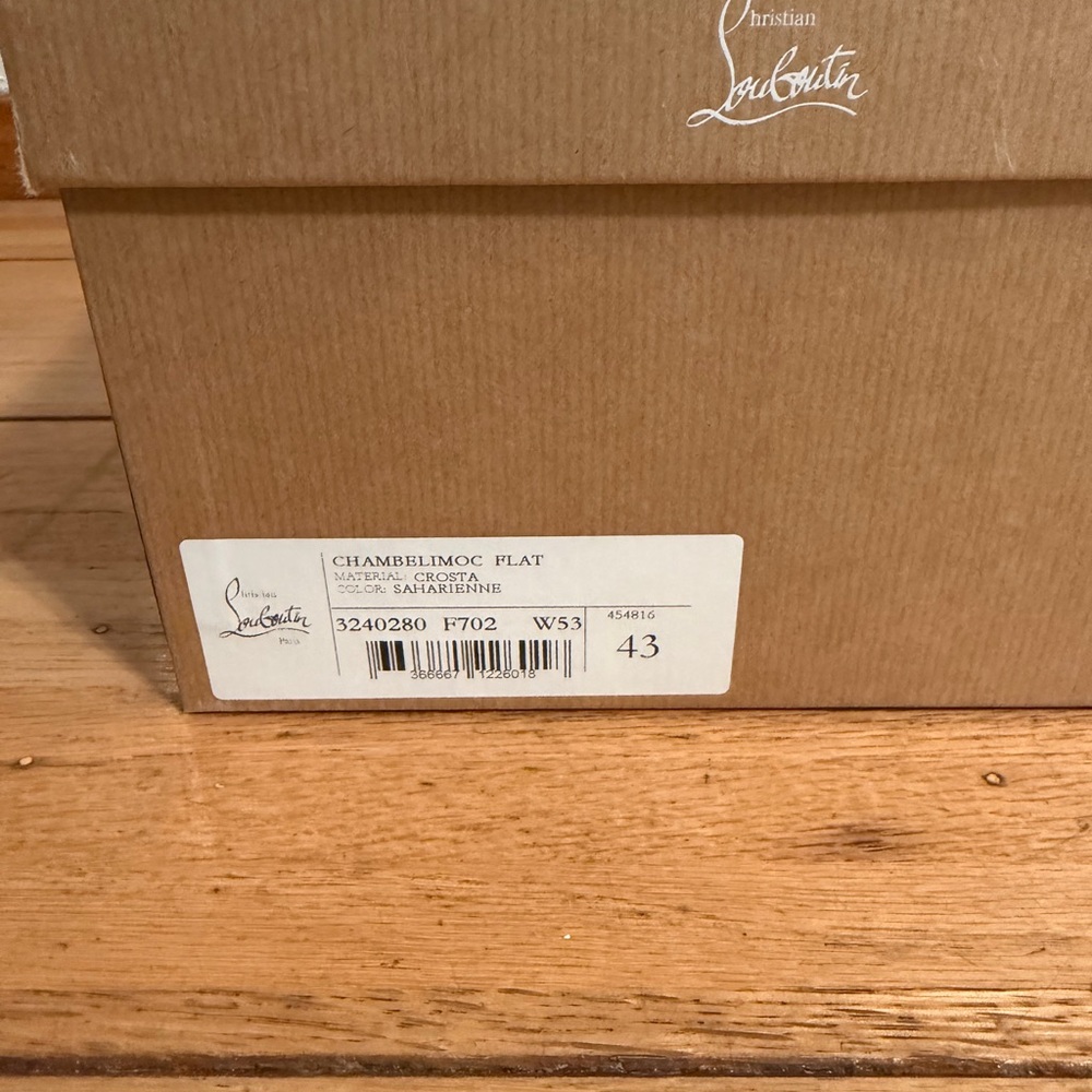Men's Christian Louboutin Suede Loafers - Picture 4 of 4